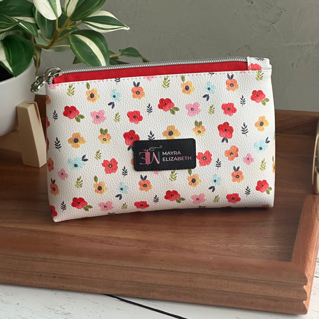 petite fleurs print design bag