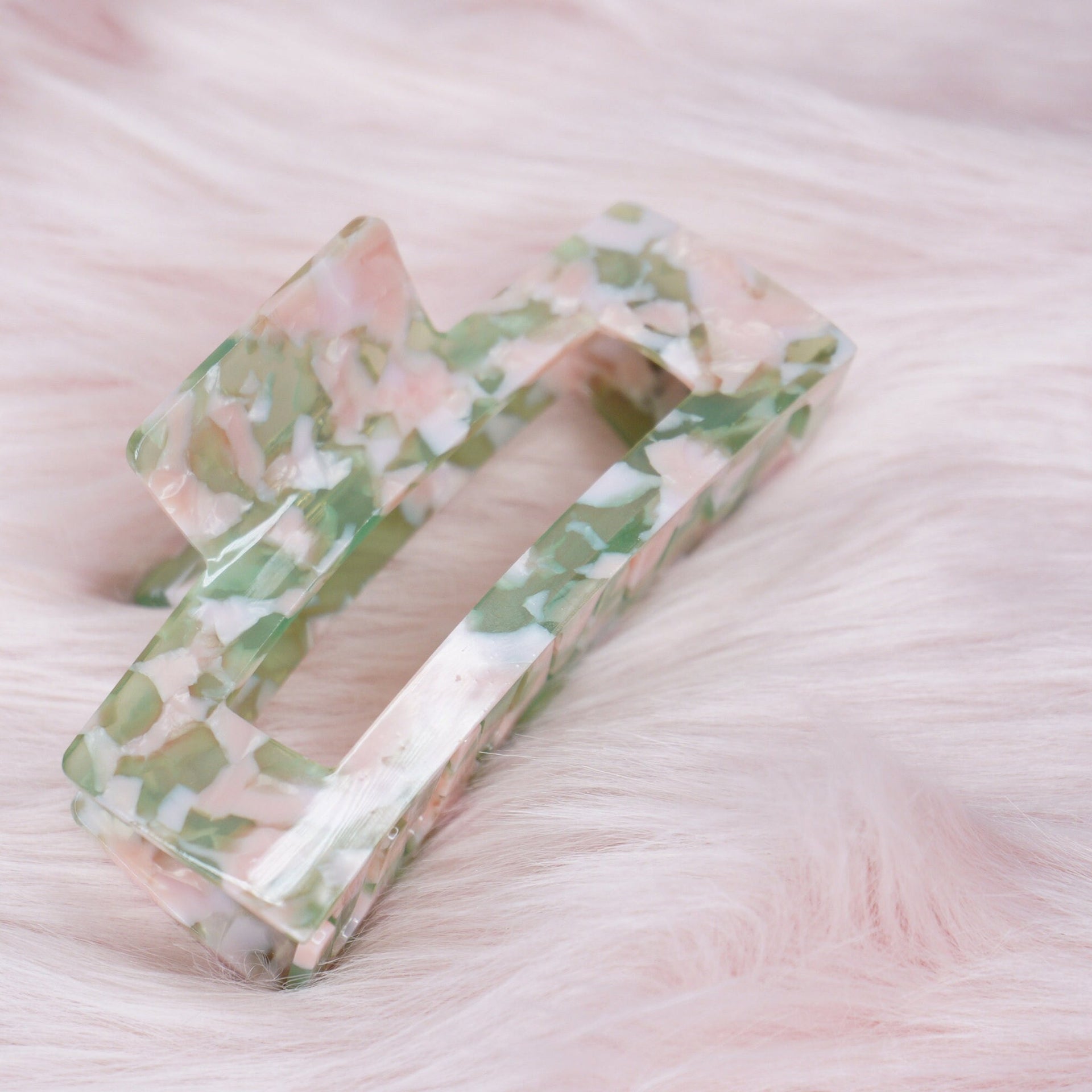 Large acetate Hair Clip Claw