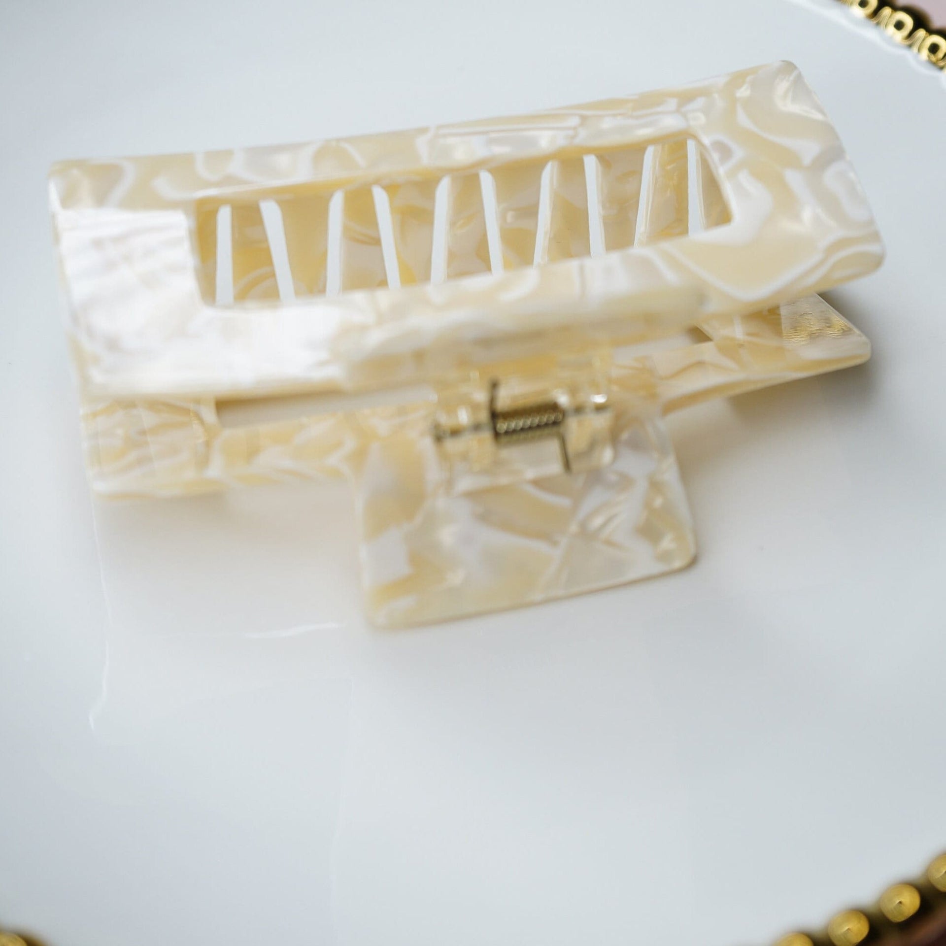 Large acetate Hair Clip Claw