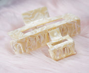 Large acetate Hair Clip Claw