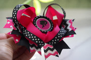 barbie inspired crossgrain hair bow