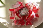 gross grain barbie inspired hair bow
