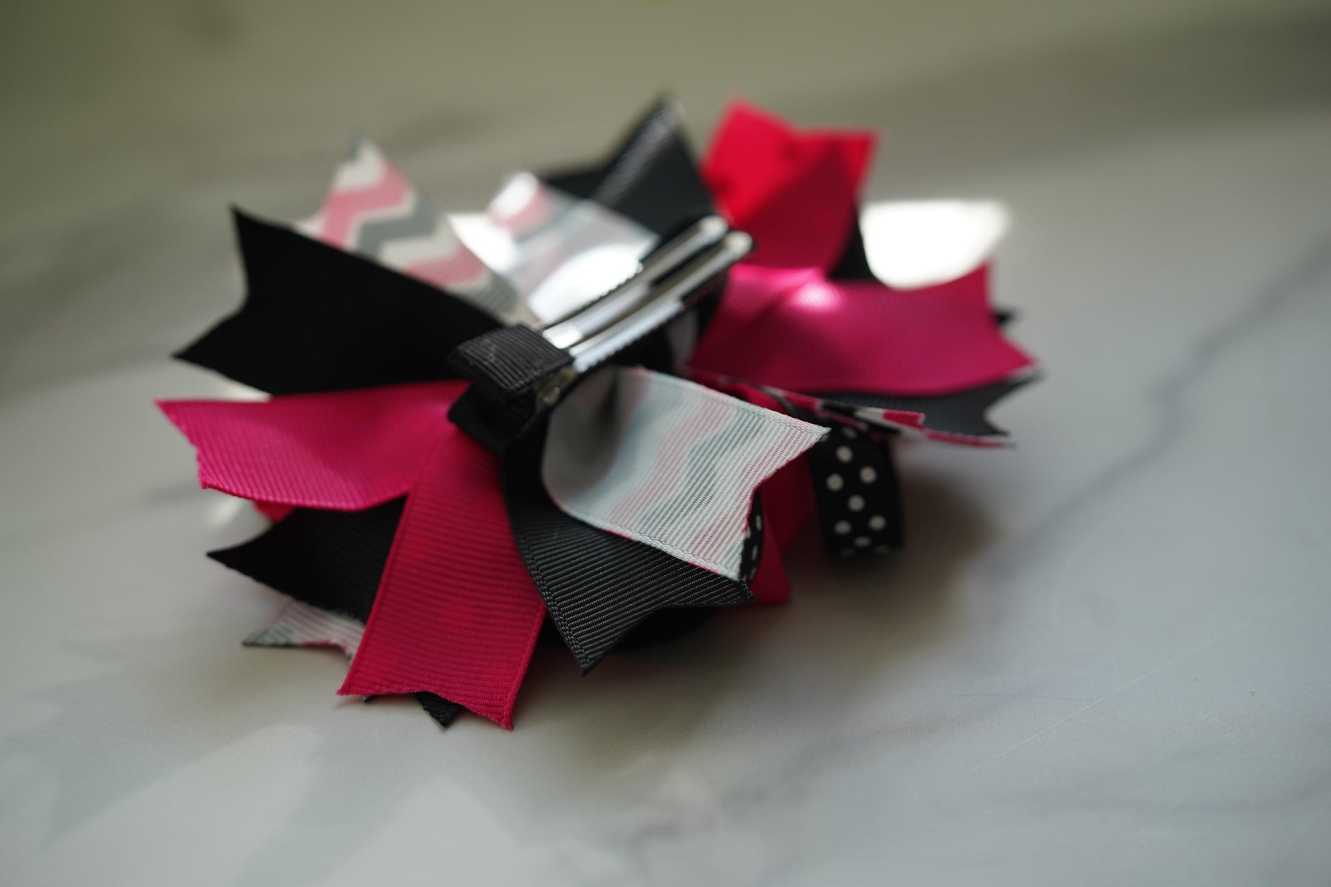 barbie inspired crossgrain hair bow