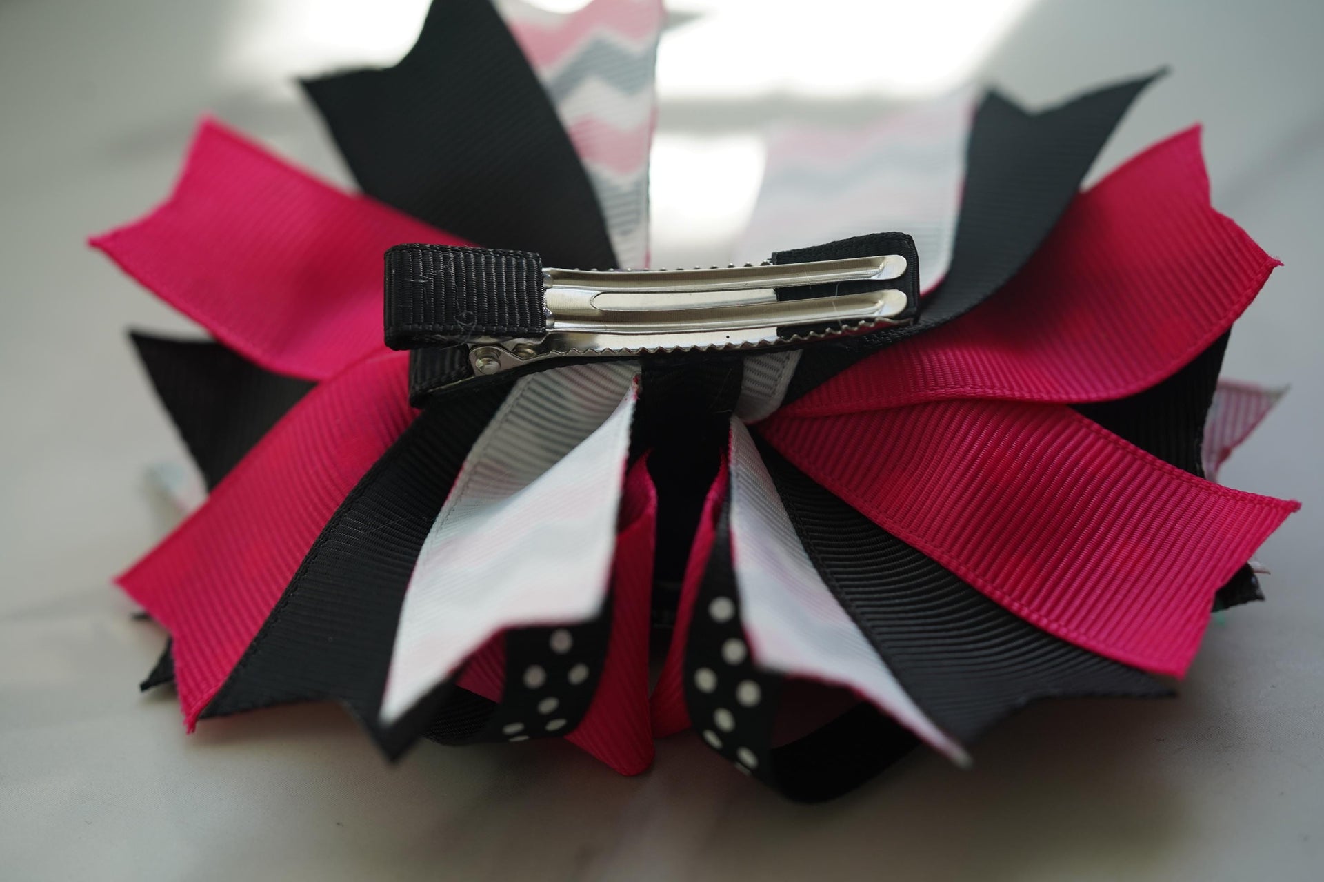barbie inspired crossgrain hair bow