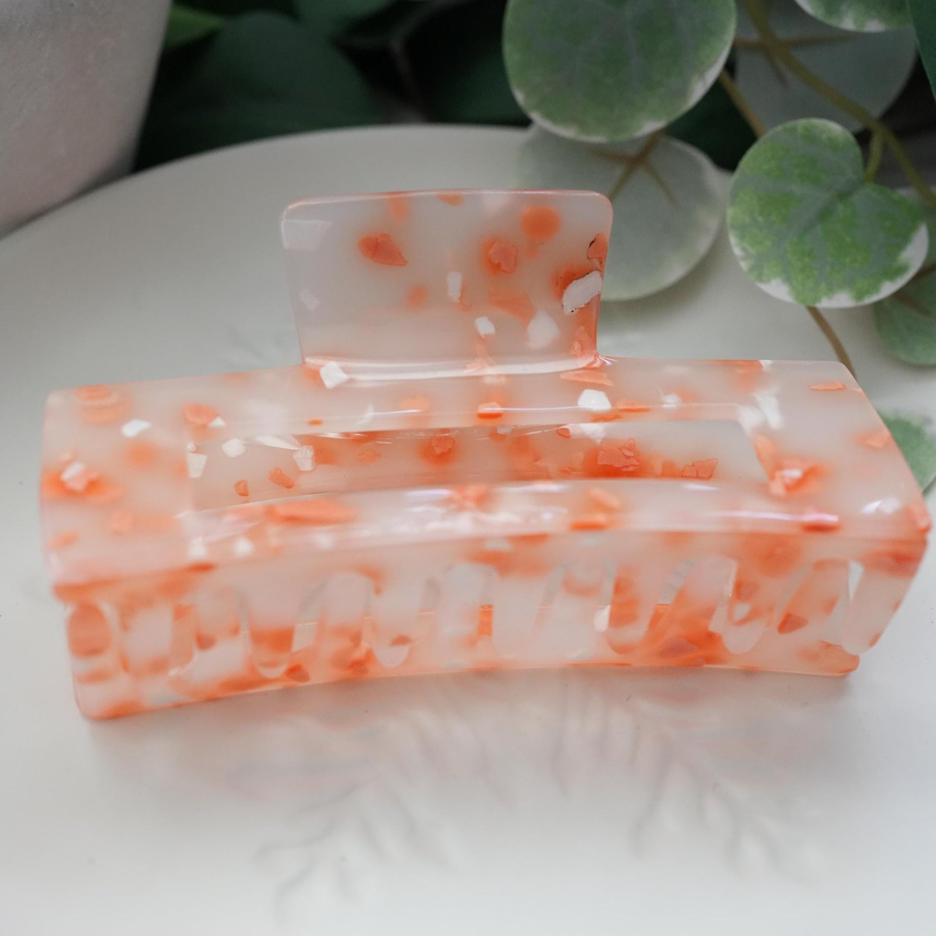 Large acetate Hair Clip Claw