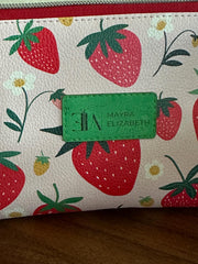 makeup bag petite fleurs print design